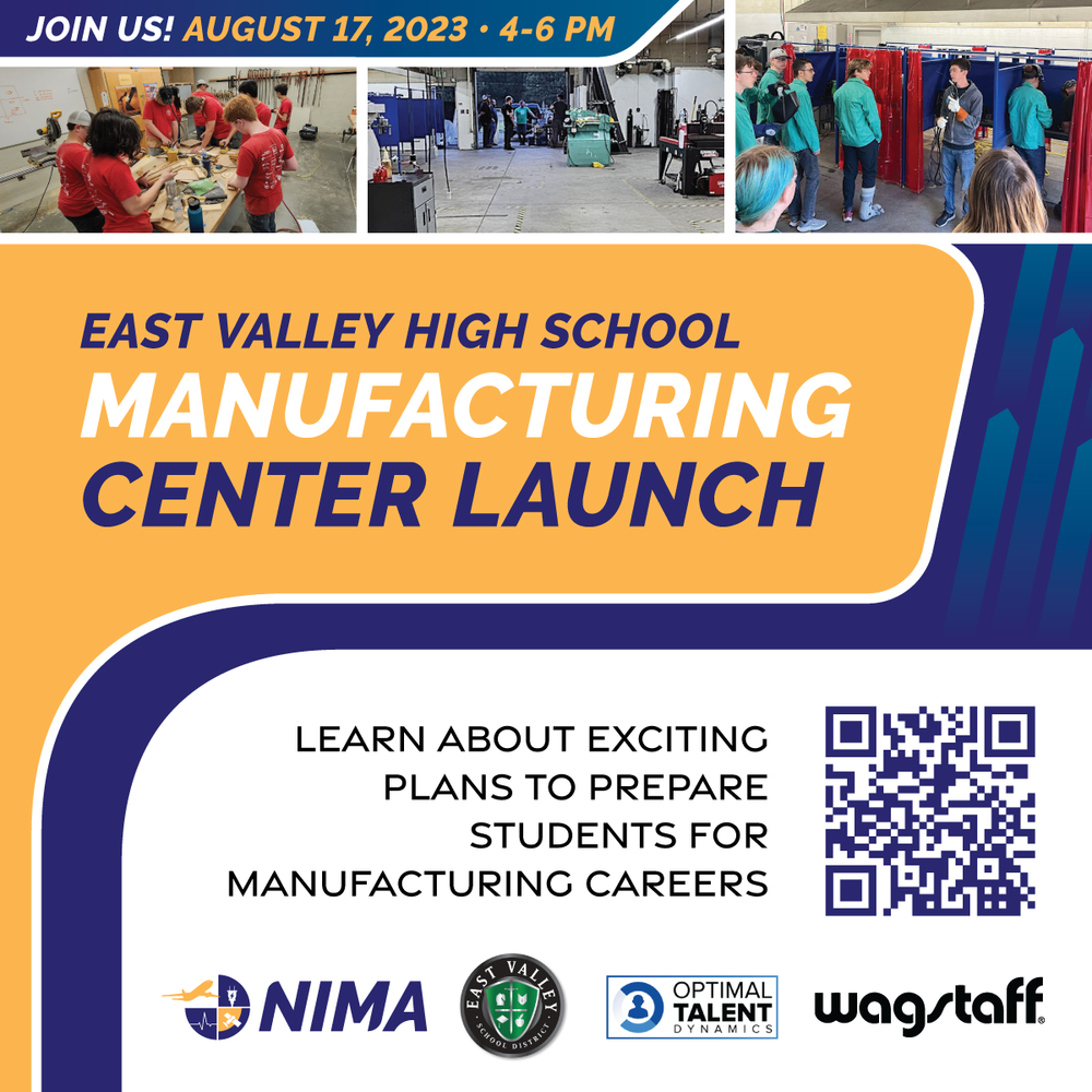 EVHS Manufacturing Center Flyer