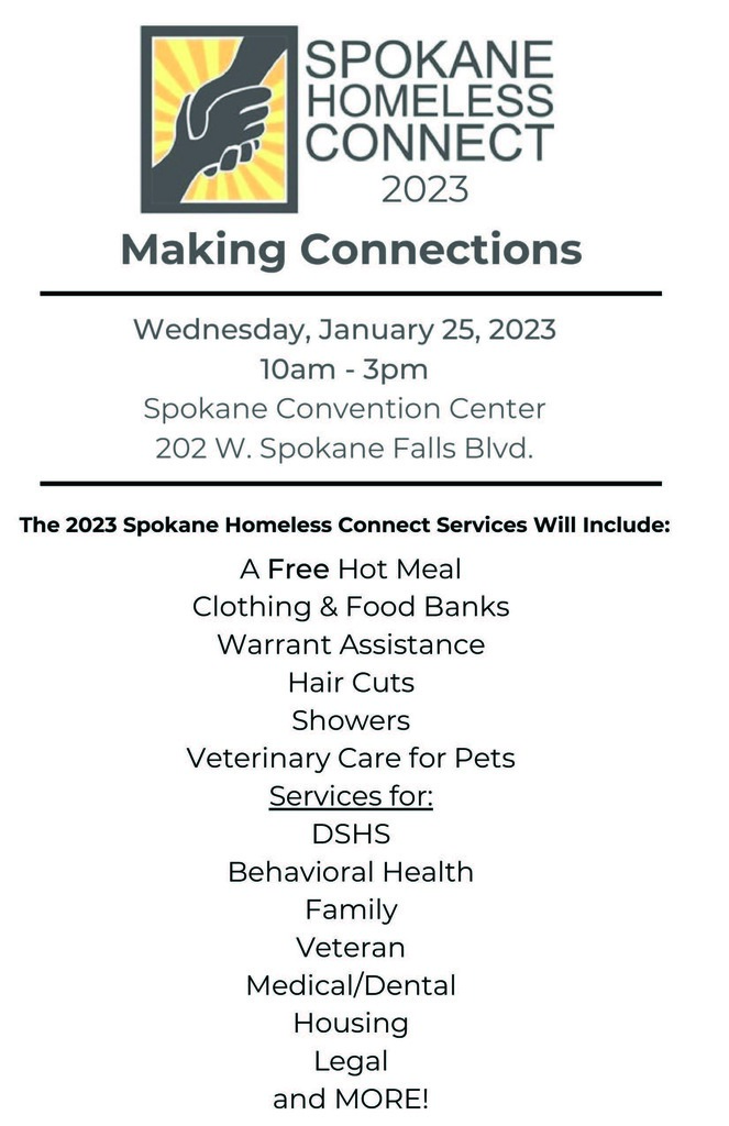Homeless Connect Flyer