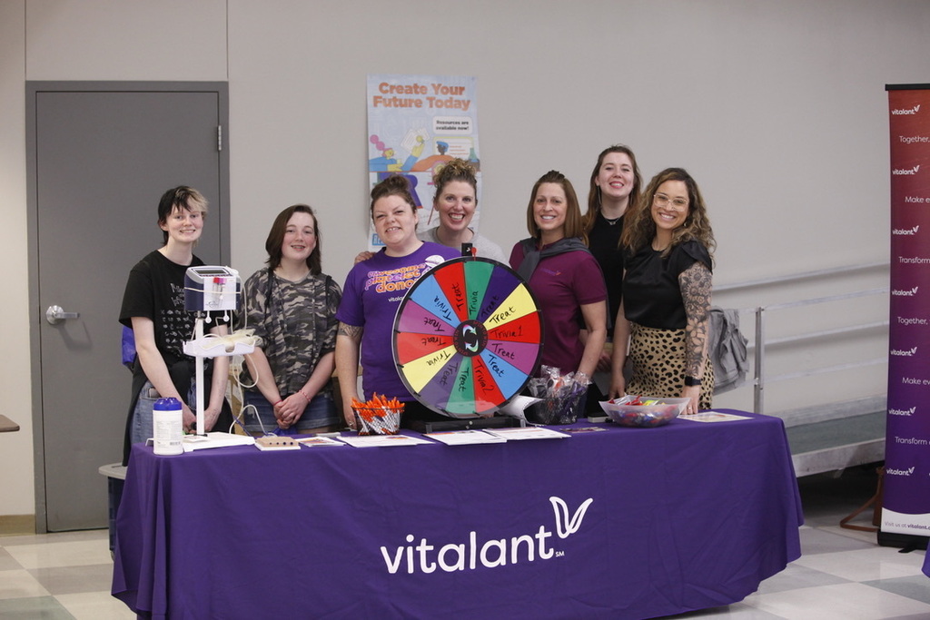 Group picture of workers from Vitalant